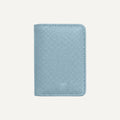 Porte-cartes en cuir pliable 2 volets
