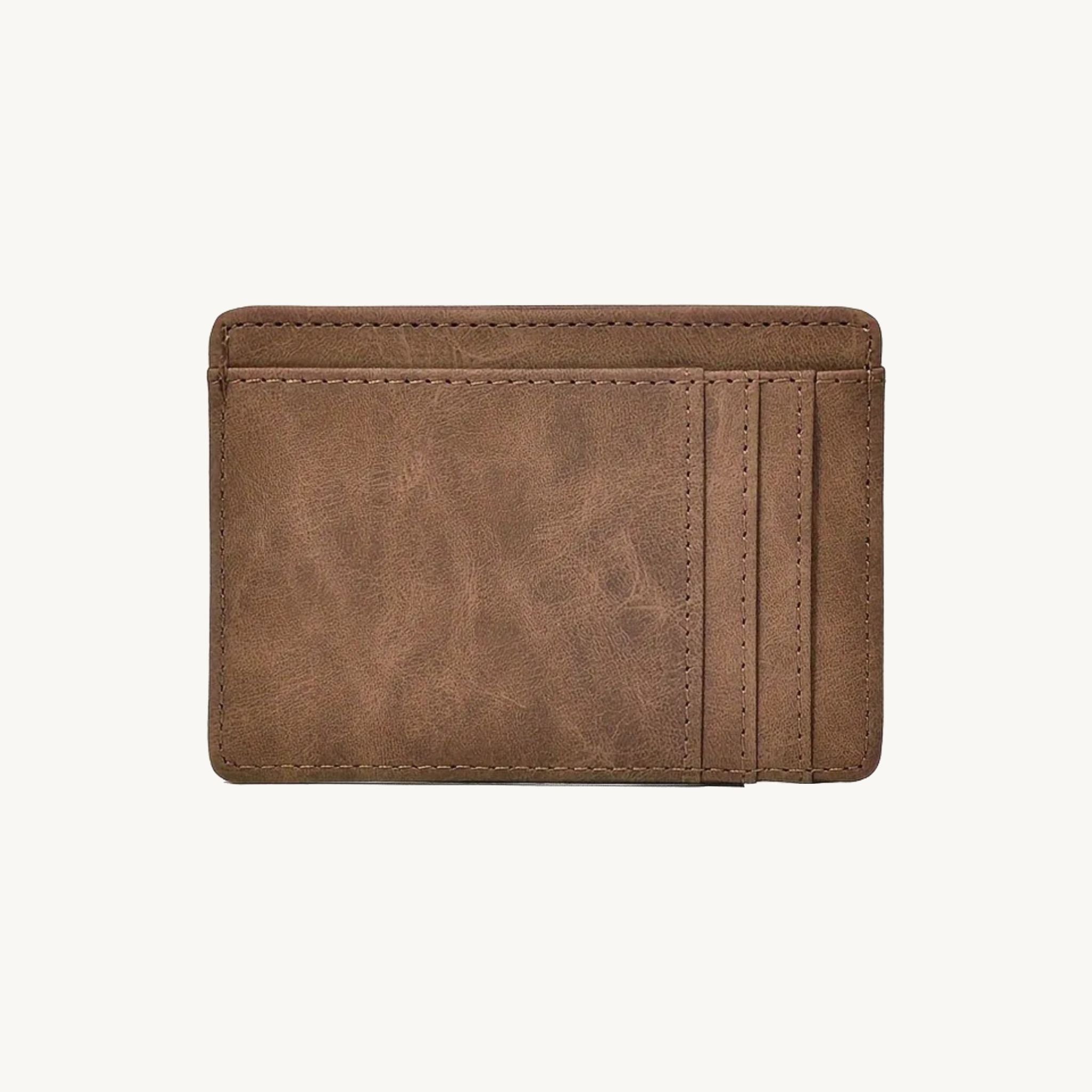 Porte-cartes simple pour homme