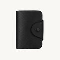 Porte-cartes grande capacité en cuir