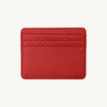 Porte-cartes en cuir simple extra plat