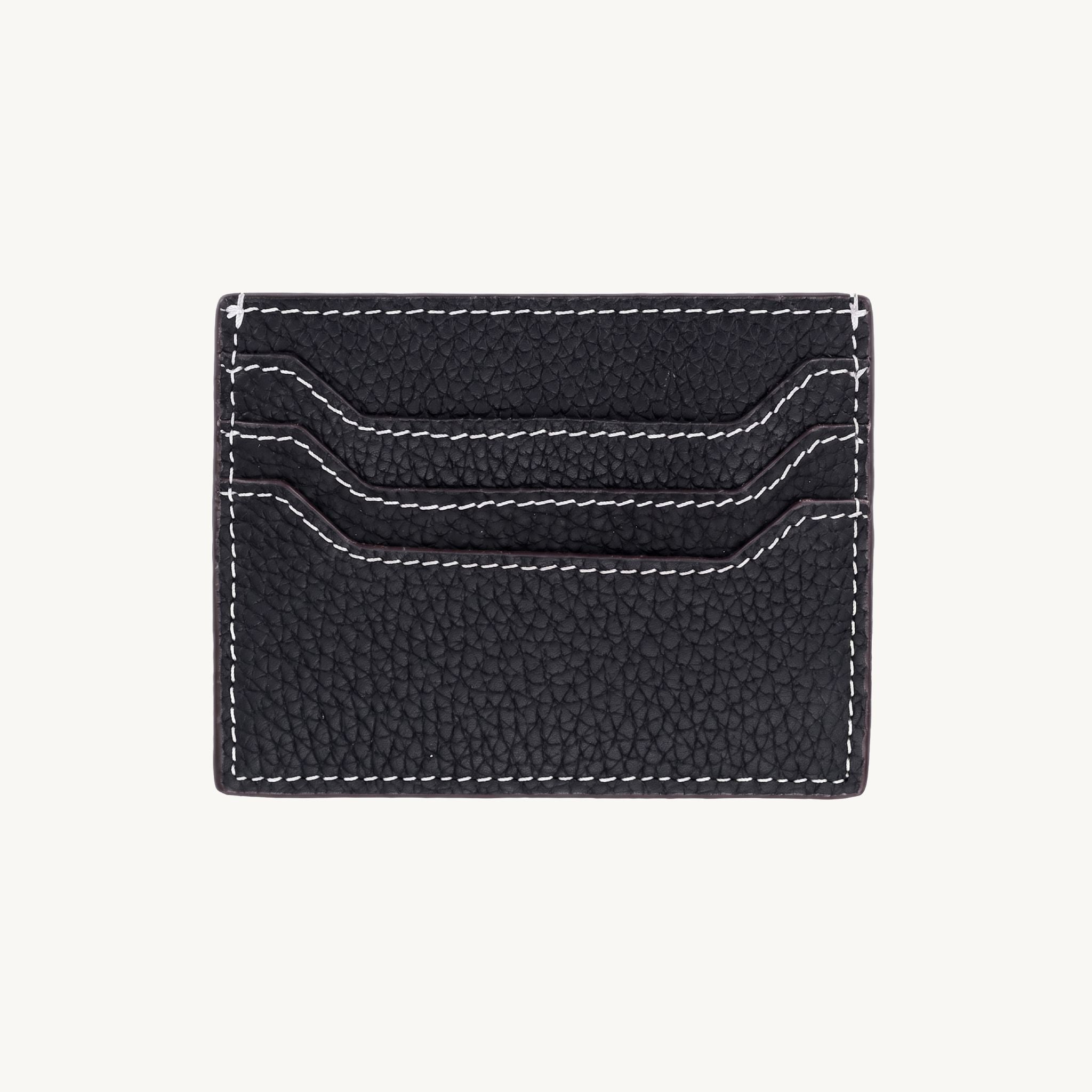 Porte-cartes luxe en cuir
