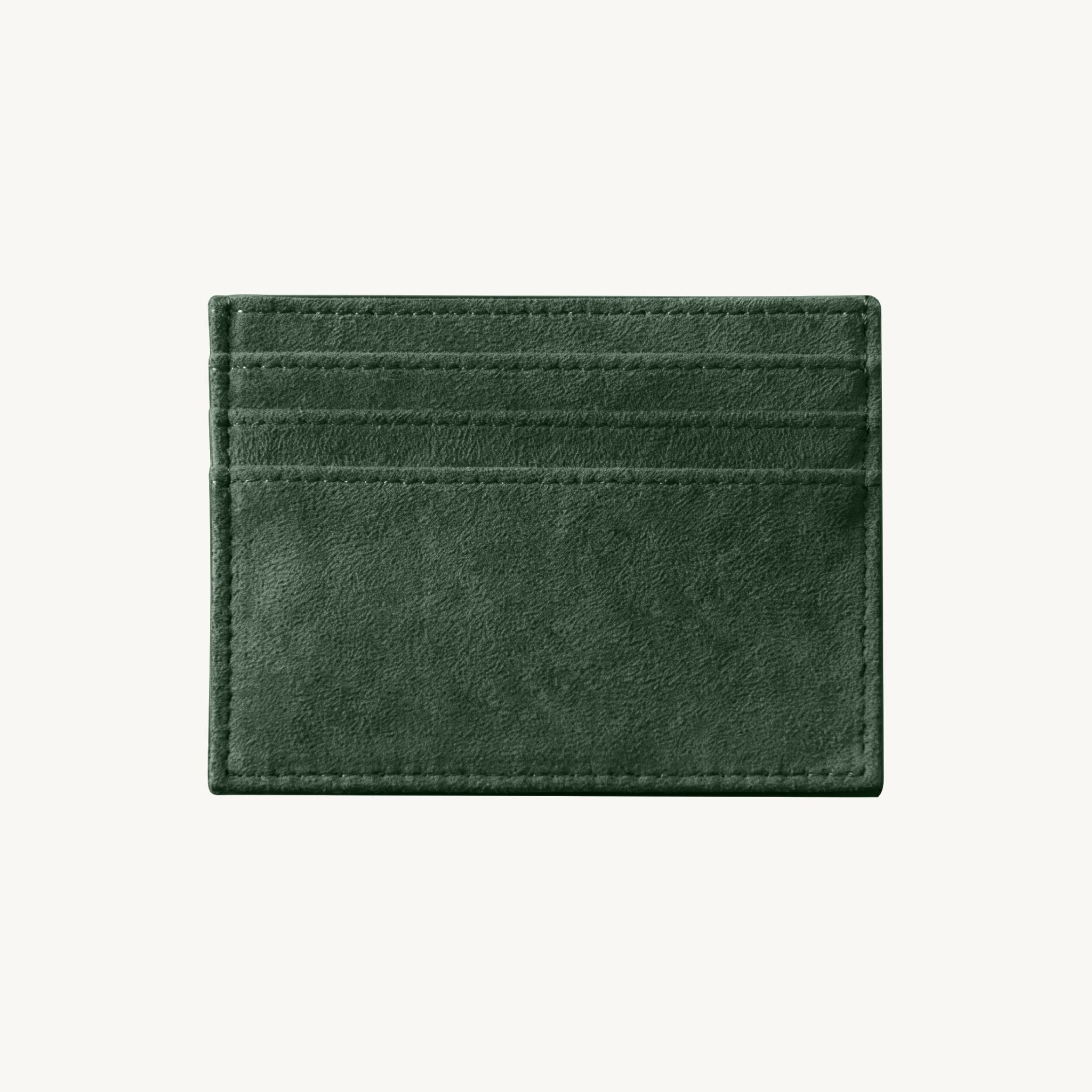Porte-cartes en suède pour homme