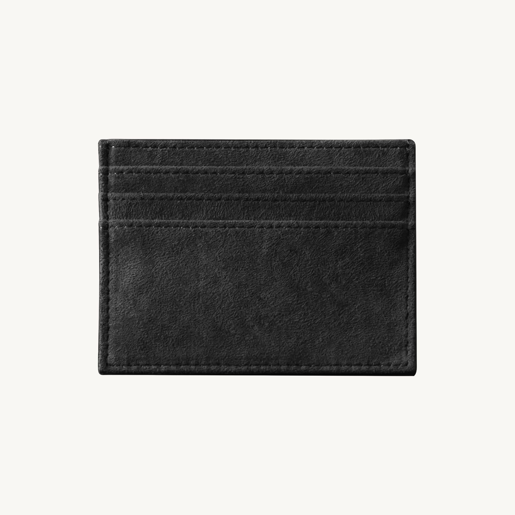 Porte-cartes en suède pour homme