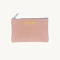 Porte-cartes en cuir pochette zippée personnalisé