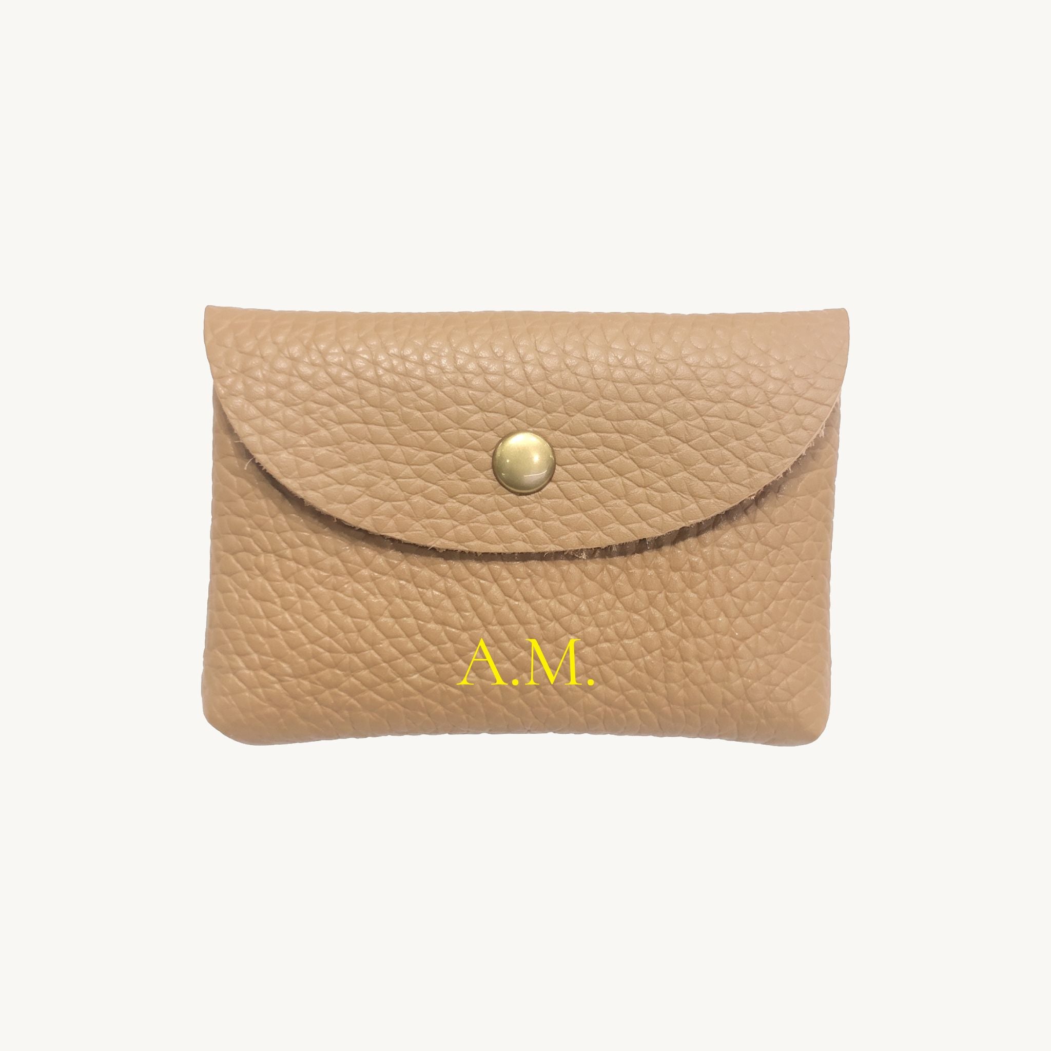 Porte-cartes luxe personnalisé pour femme