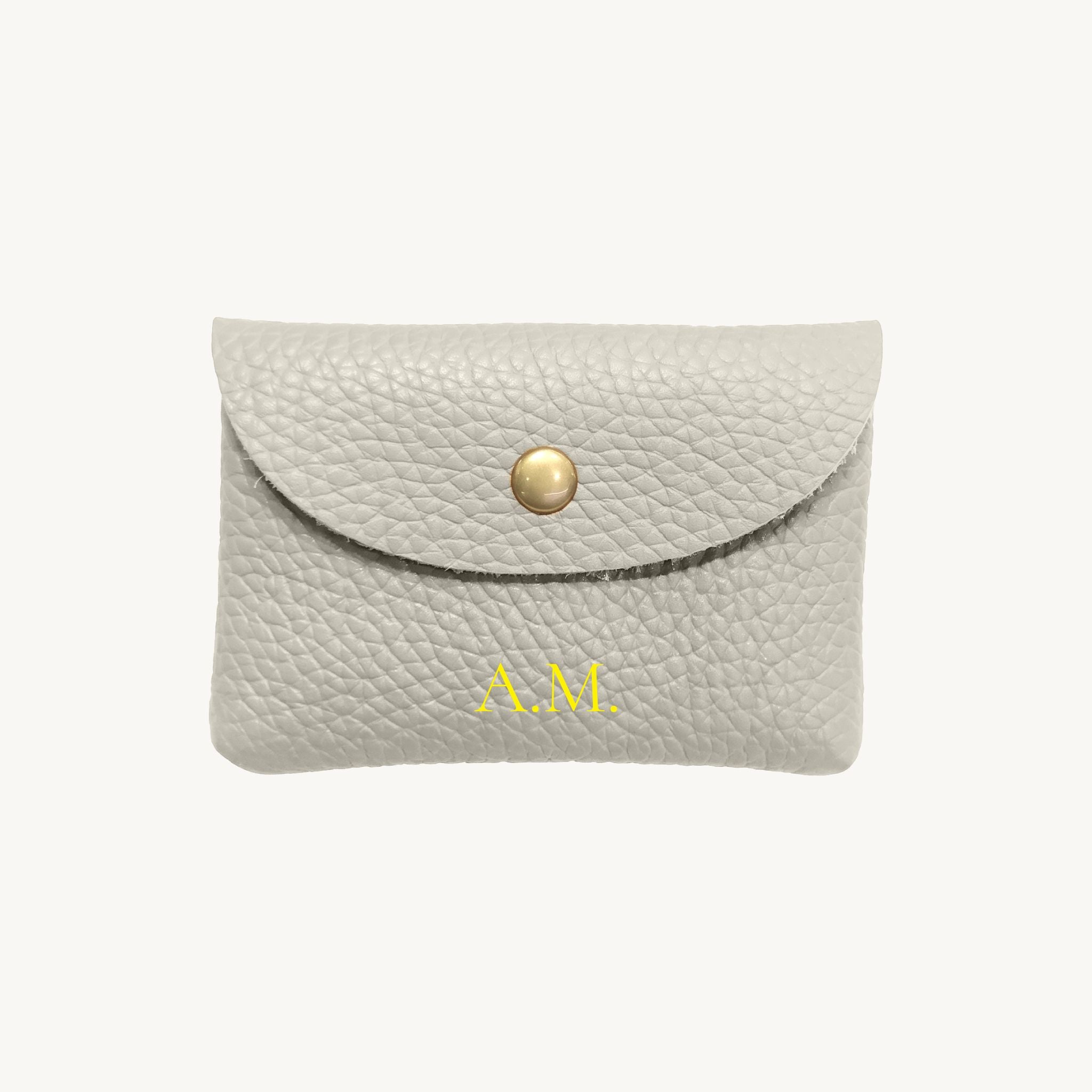 Porte-cartes luxe personnalisé pour femme