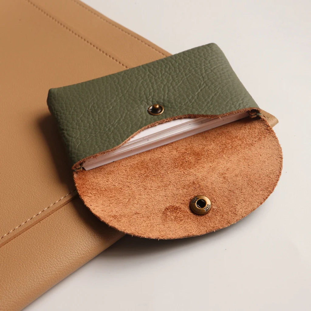 Porte-cartes luxe personnalisé pour femme