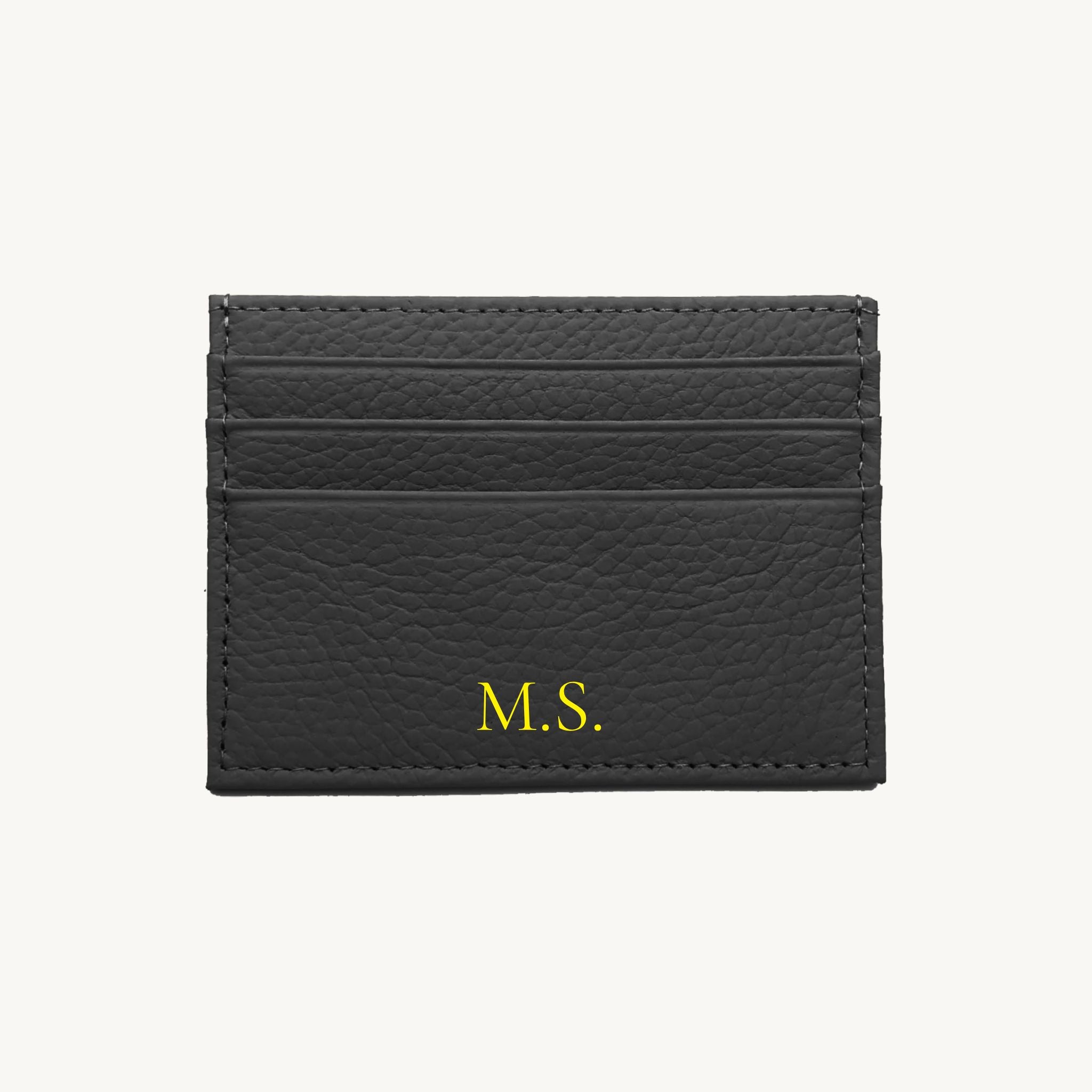 Porte-carte personnalisé avec initiales pour femme