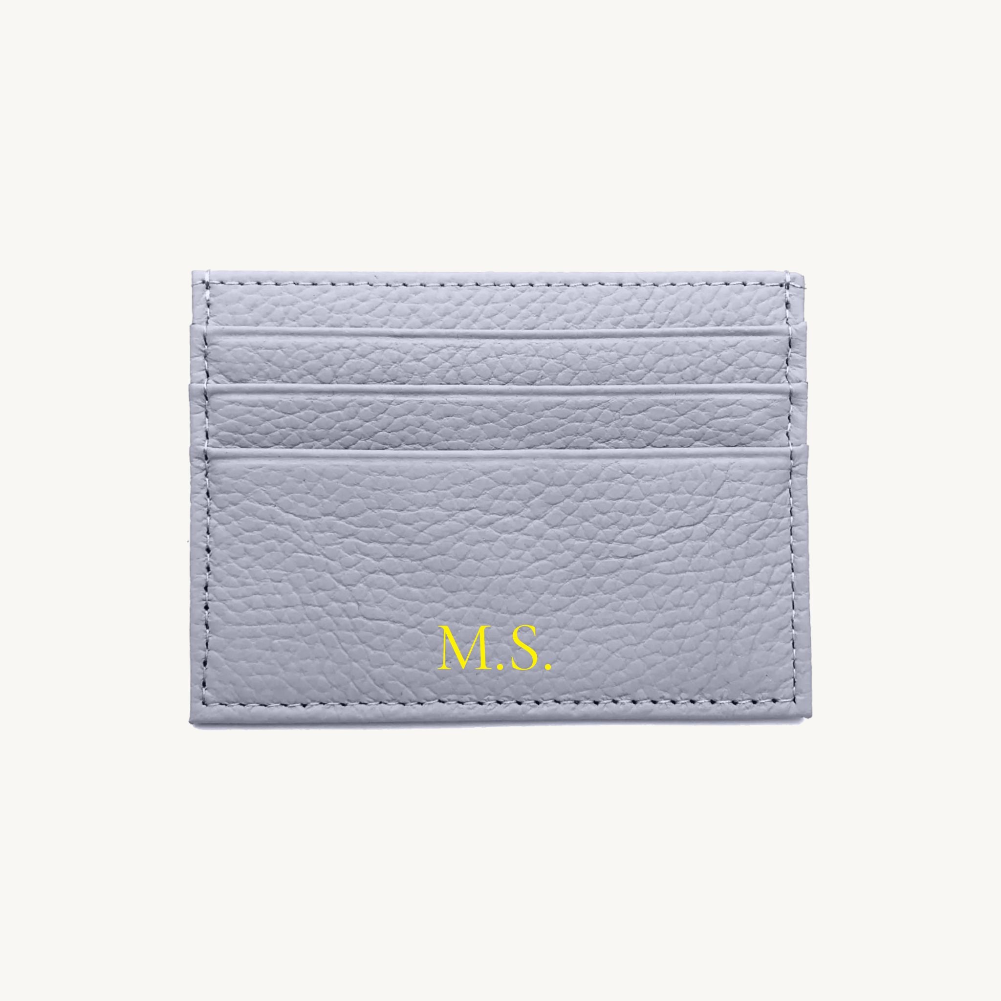 Porte-carte personnalisé avec initiales pour femme