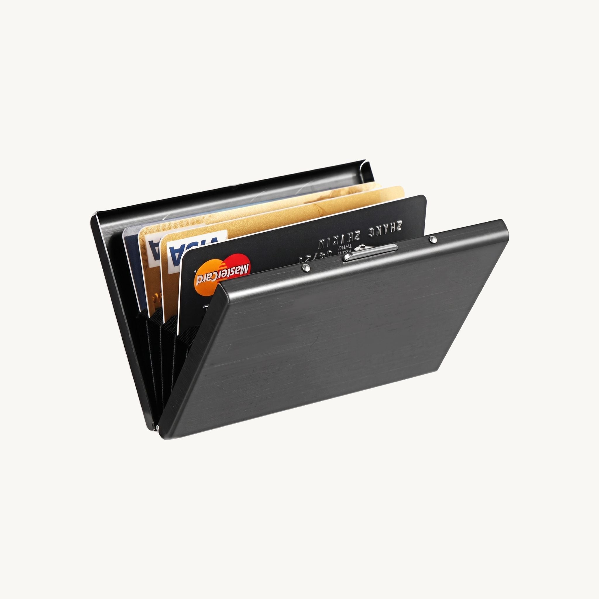 Porte-cartes métallique anti-piratage