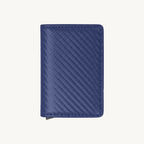 Porte-cartes pop-up effet carbone pliable