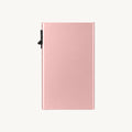 Porte-cartes automatique fin en aluminium