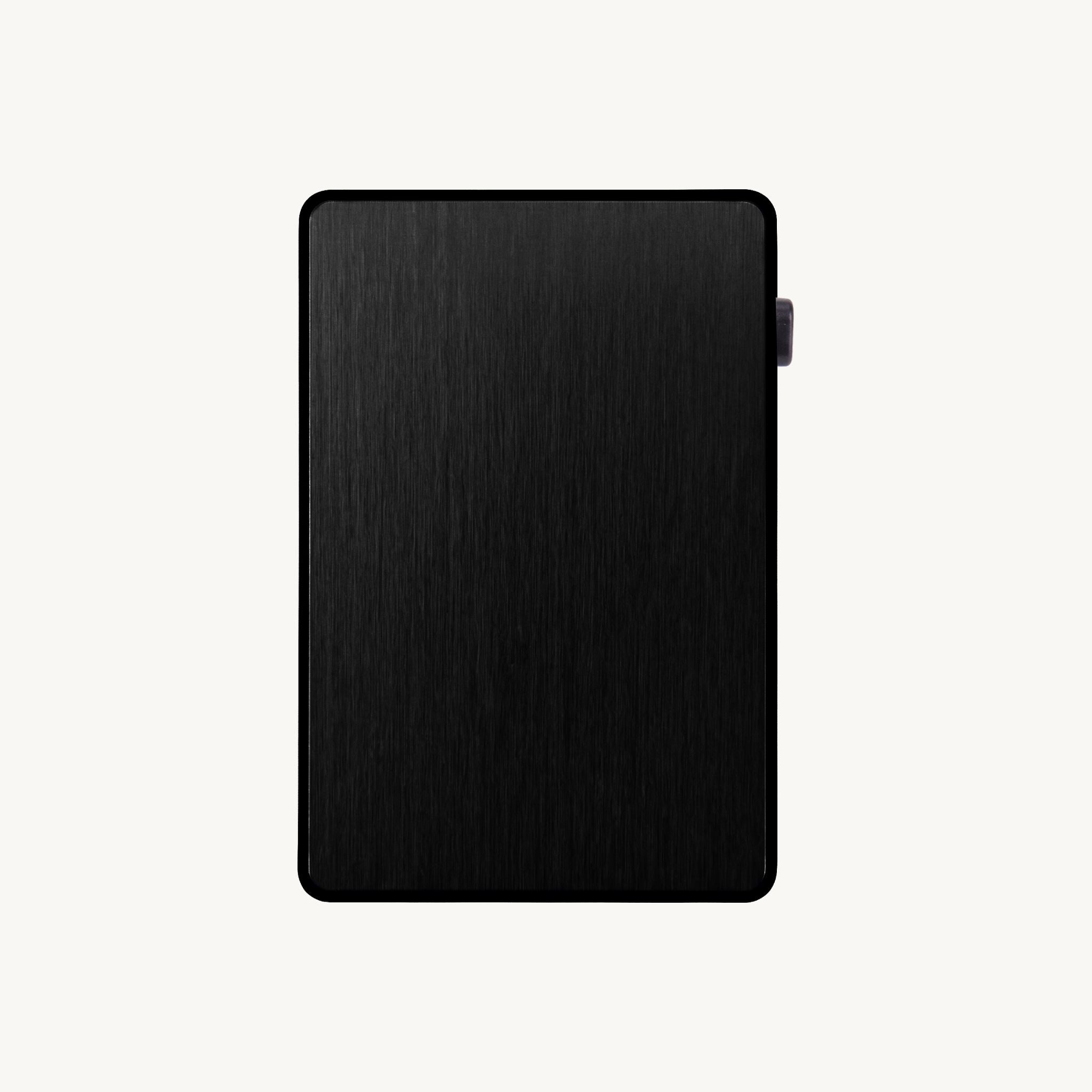 Porte-cartes automatique en aluminium