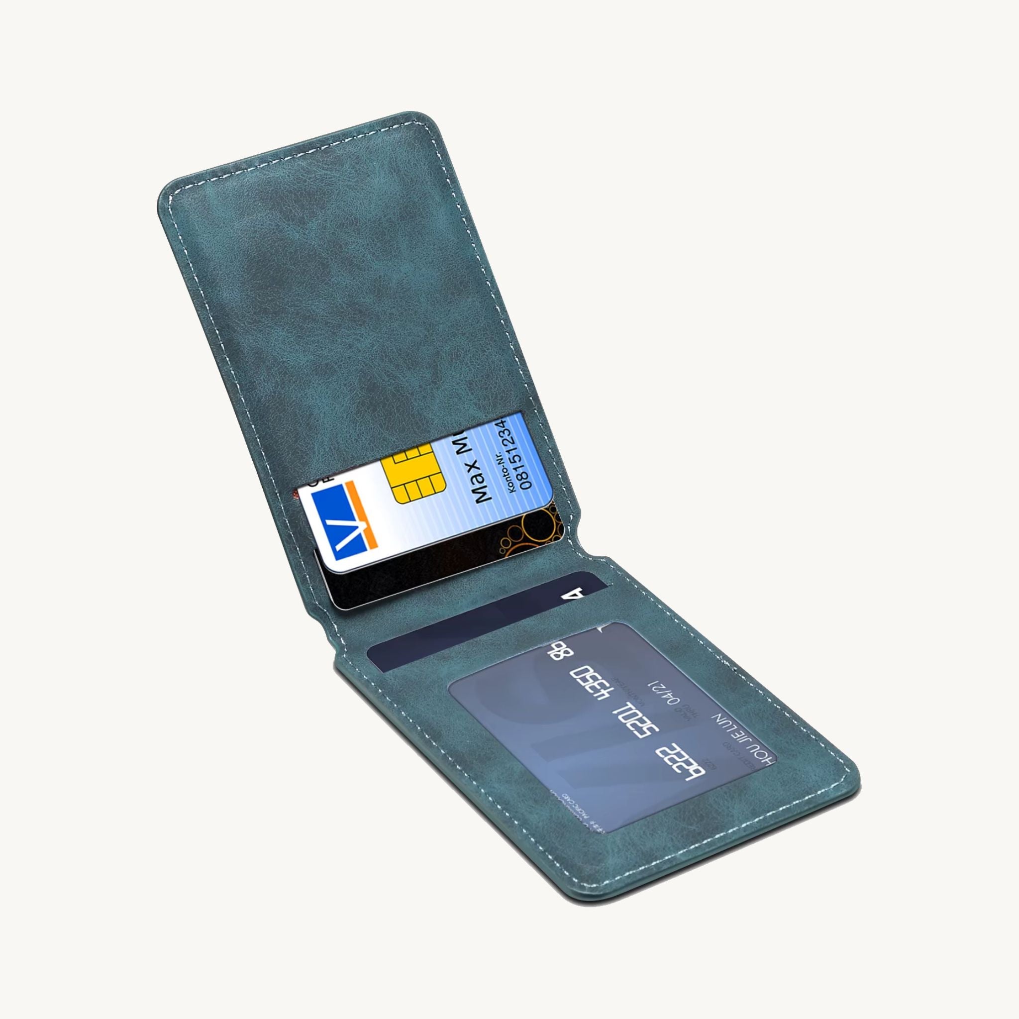 Porte-cartes bancaire MagSafe pliable