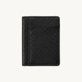 Porte-cartes pour homme en cuir avec deux volets