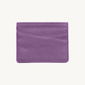 Porte-cartes en cuir design asymétrique