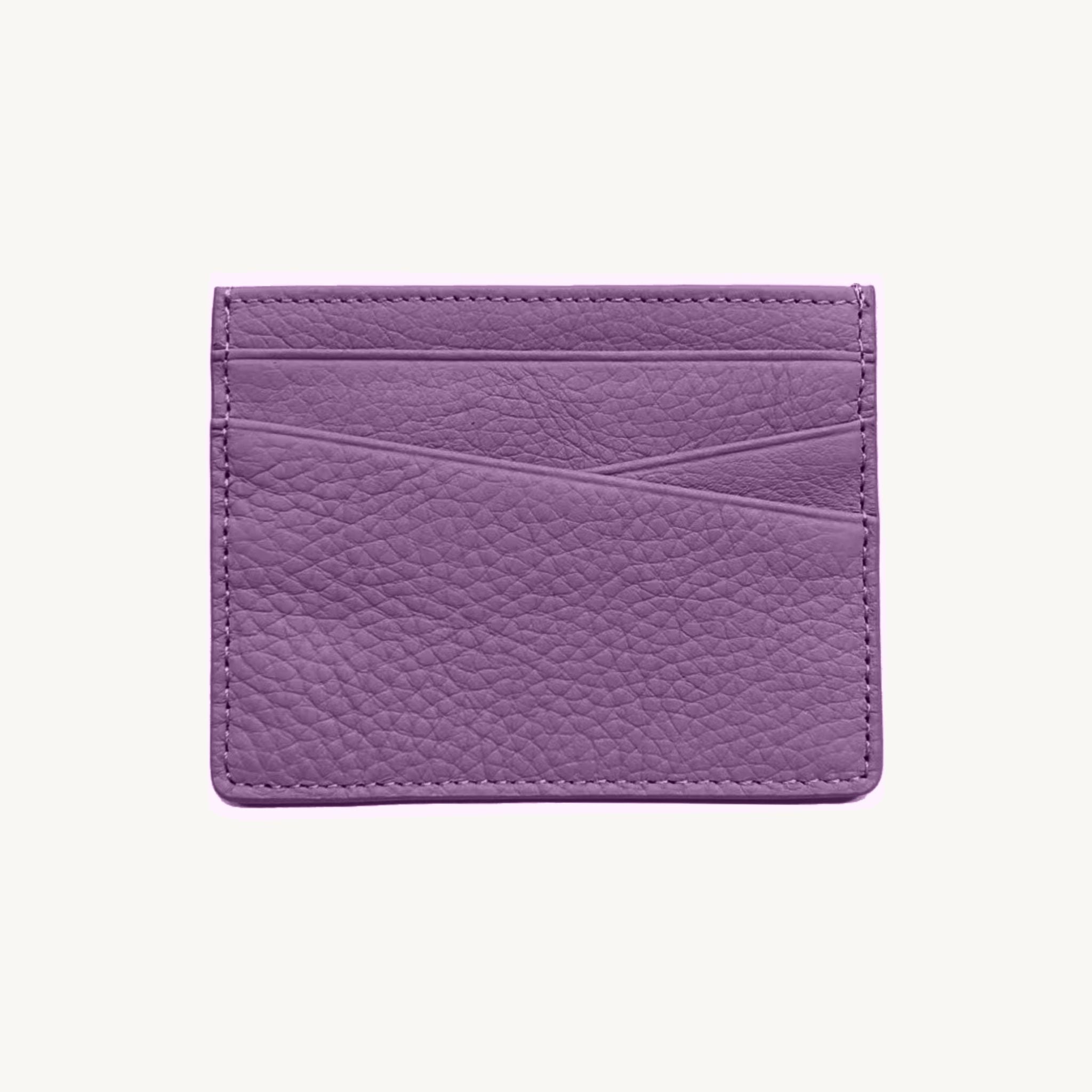 Porte-cartes original en cuir pour femme