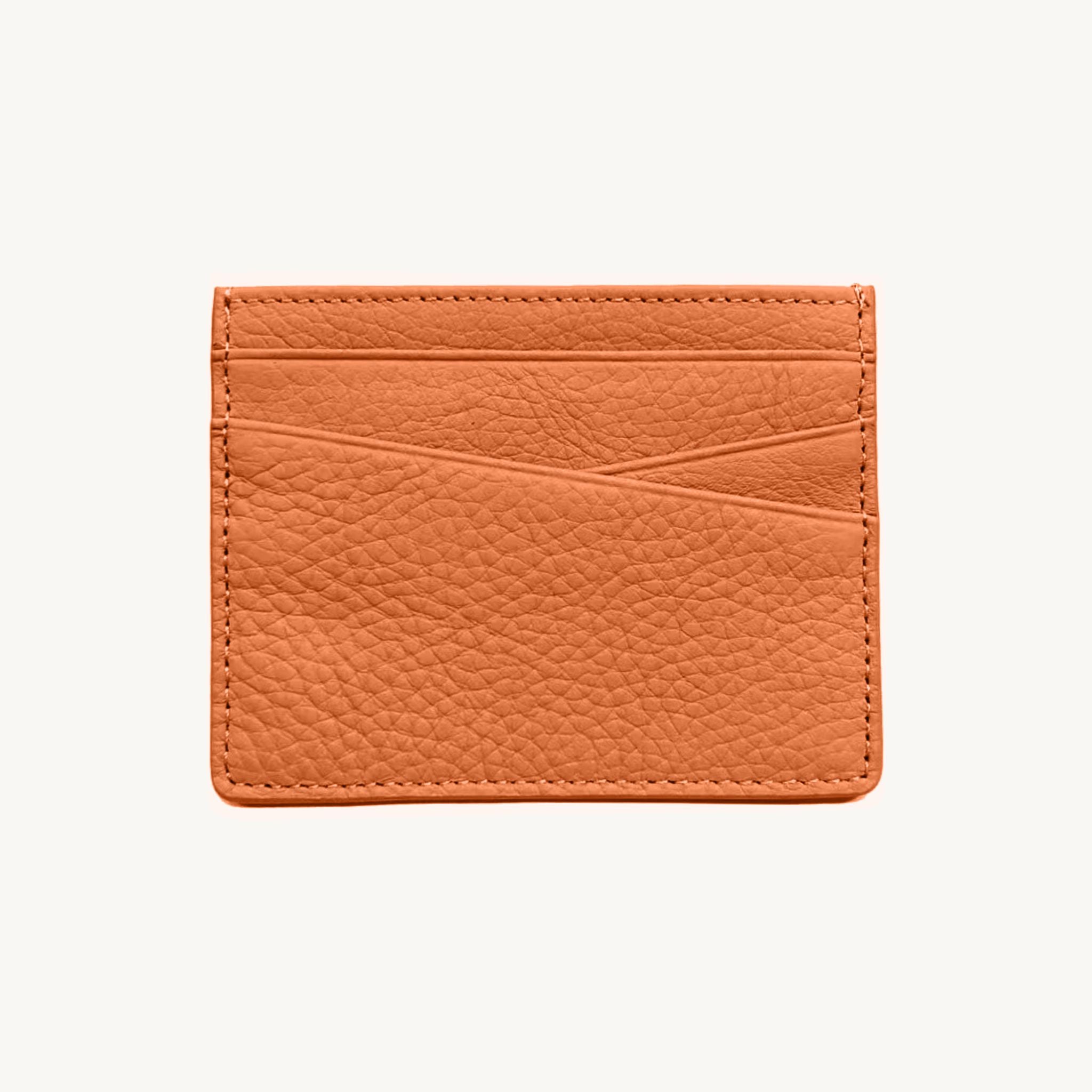 Porte-cartes original en cuir pour femme