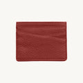 Porte-cartes en cuir design asymétrique