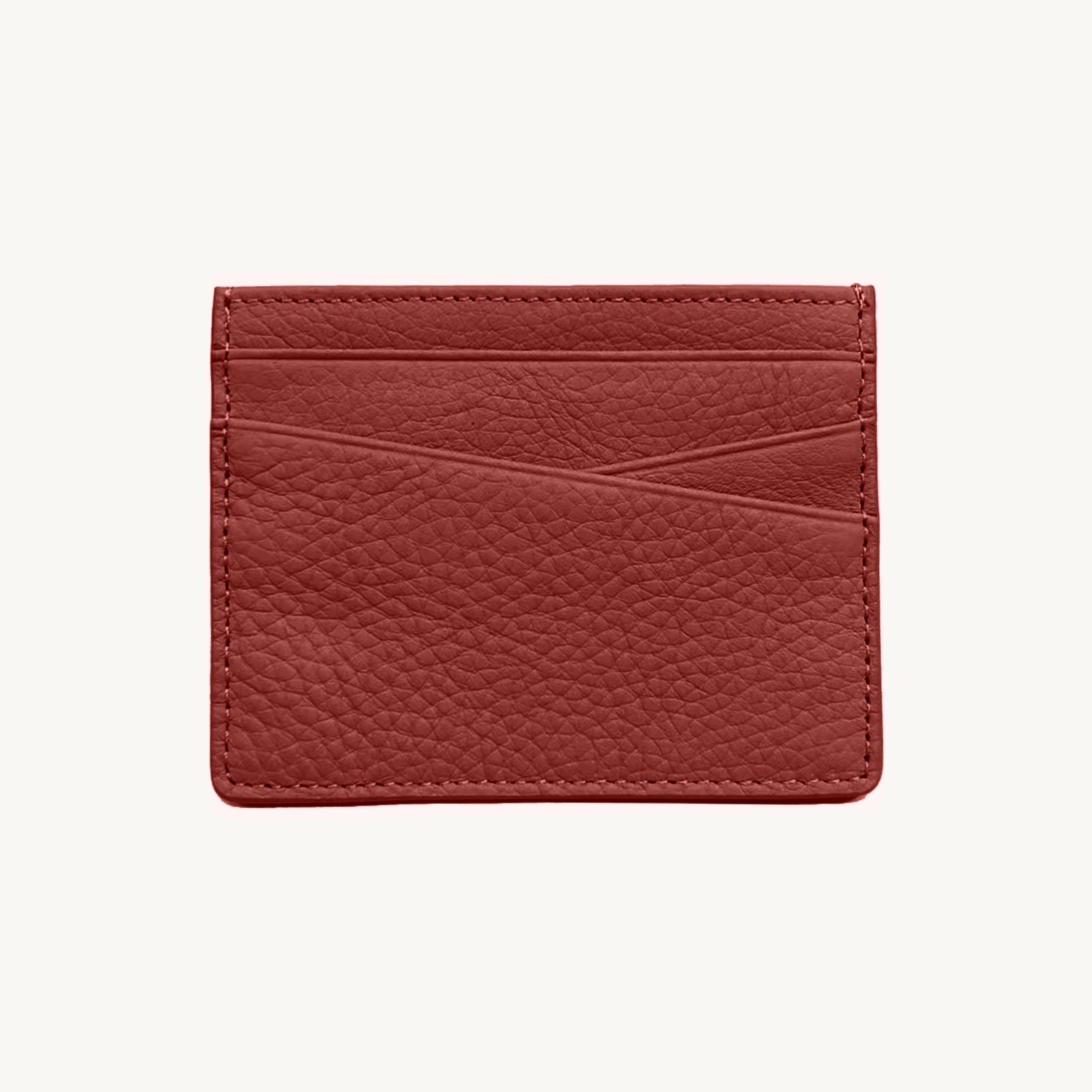 Porte-cartes original en cuir pour femme