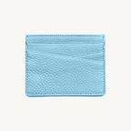 Porte-cartes en cuir design asymétrique