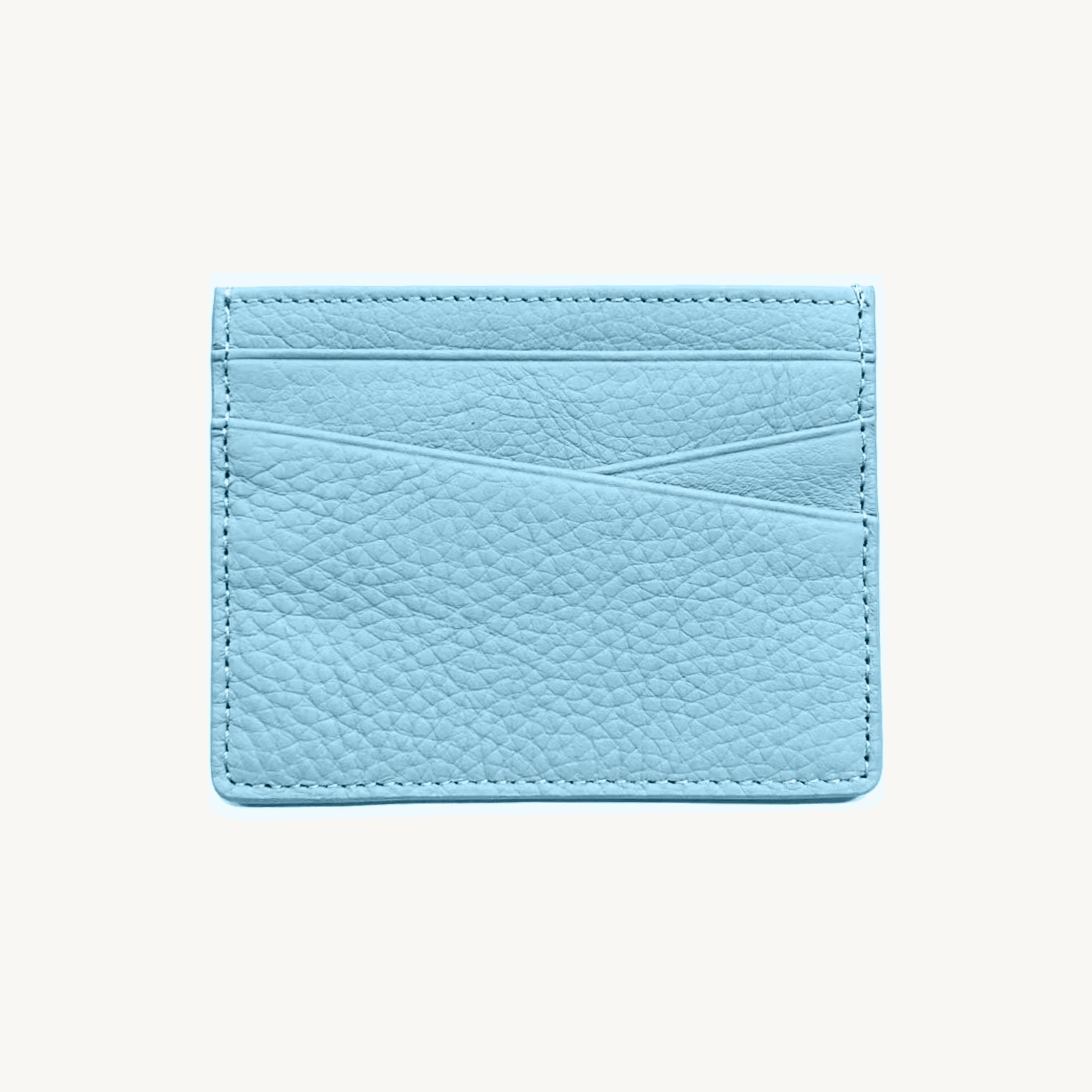 Porte-cartes original en cuir pour femme
