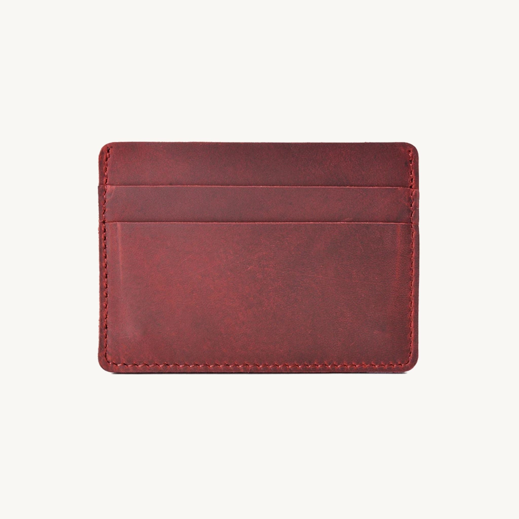 Mini porte-cartes en cuir pour homme