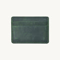 Porte-cartes en cuir minimaliste