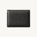 Porte-cartes noir en cuir pour homme