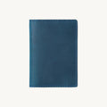 Porte-cartes en cuir double vertical