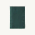 Porte-cartes en cuir double vertical