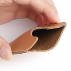 Porte-cartes en cuir ultra fin monopoche