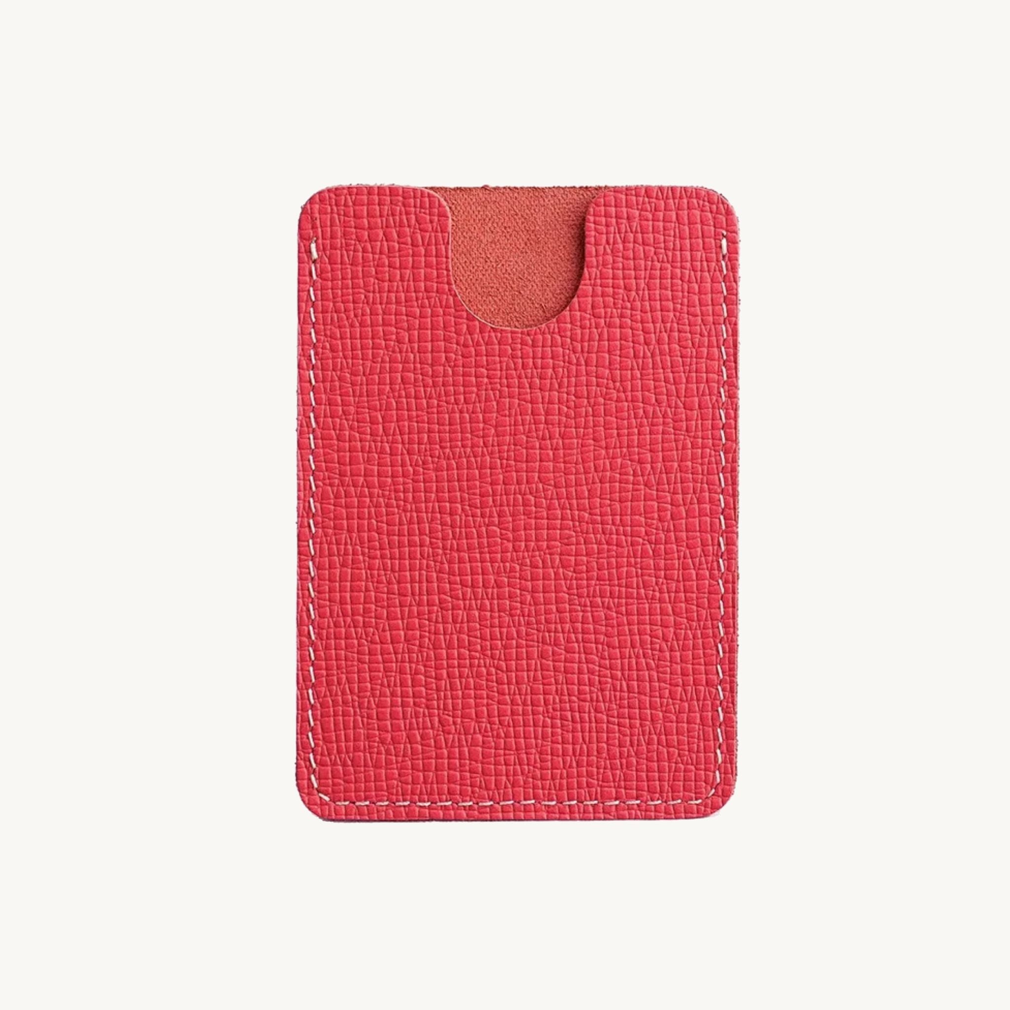 Porte-cartes ultra-fin en cuir