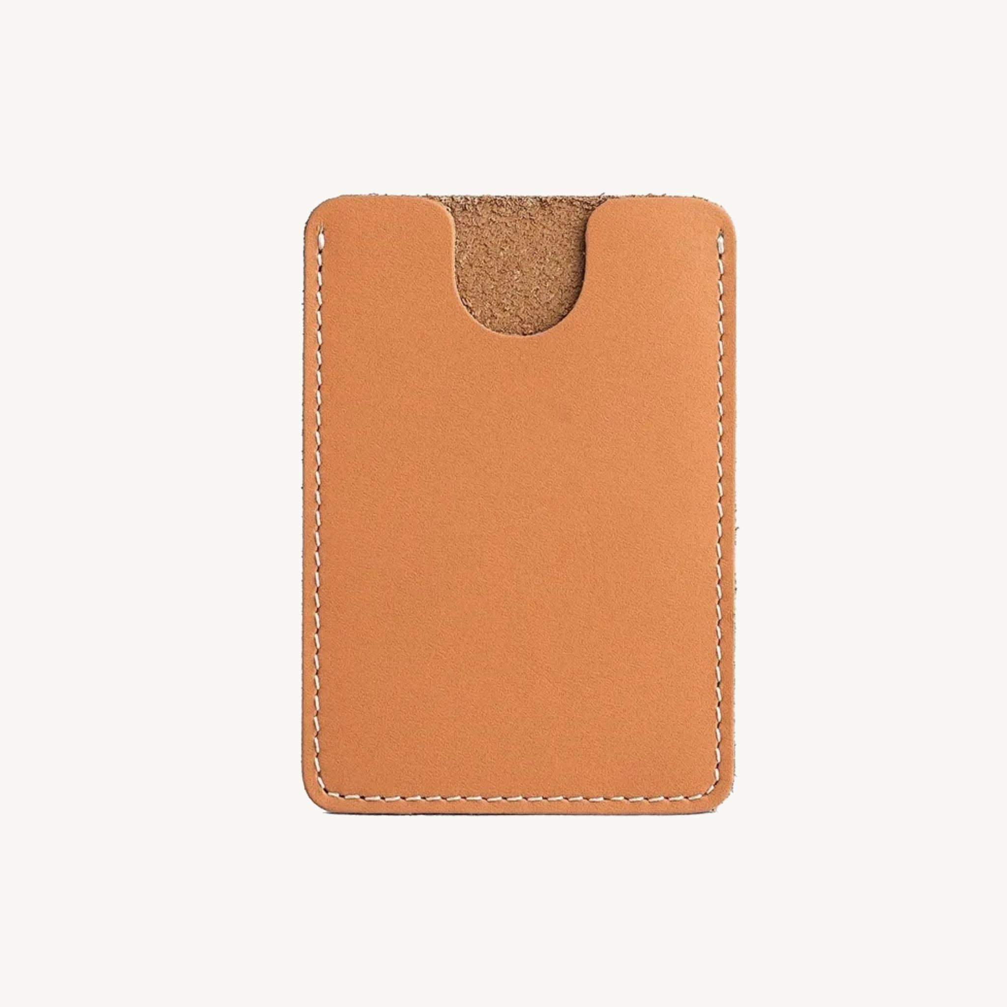 Porte-cartes ultra-fin en cuir
