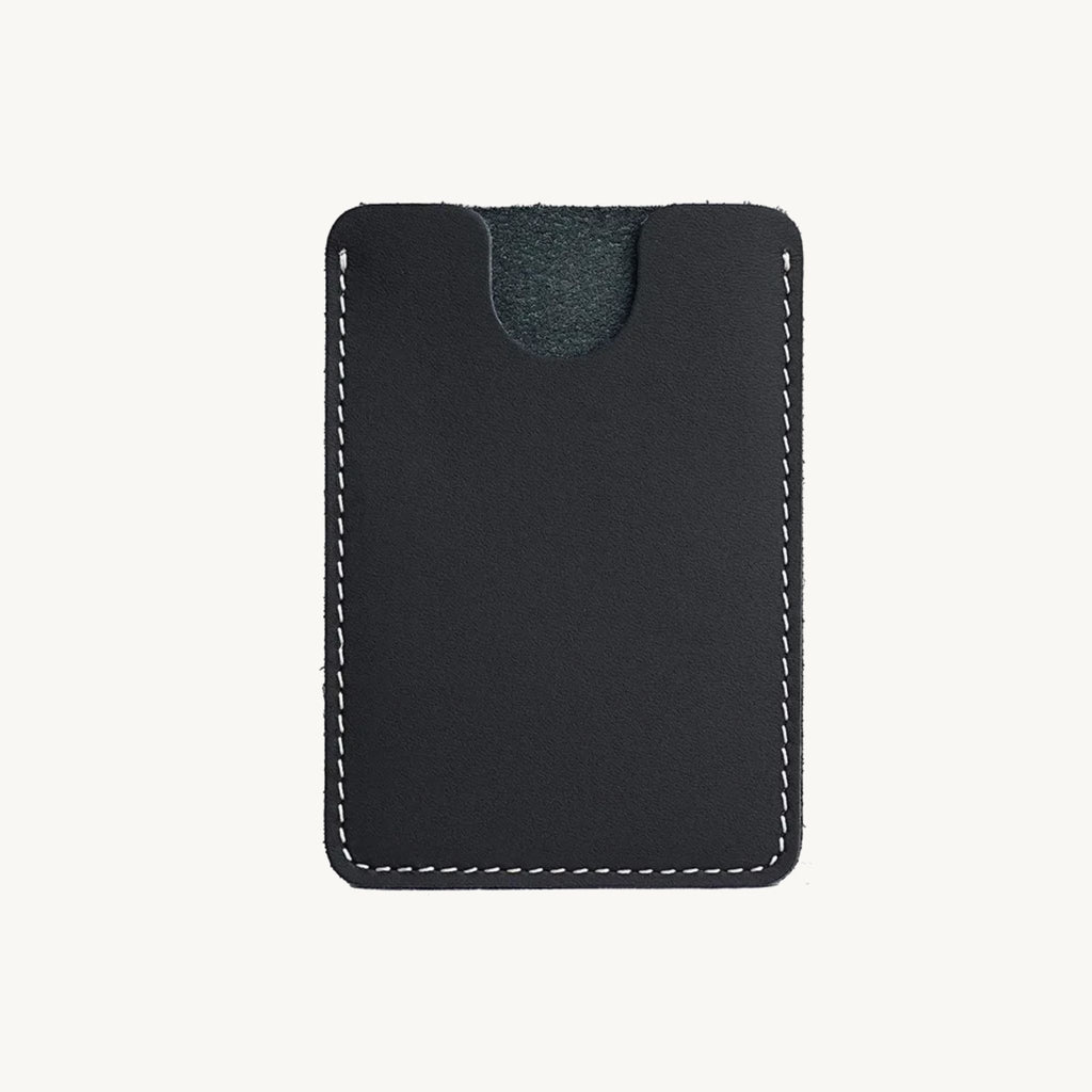 Porte-cartes ultra-fin en cuir